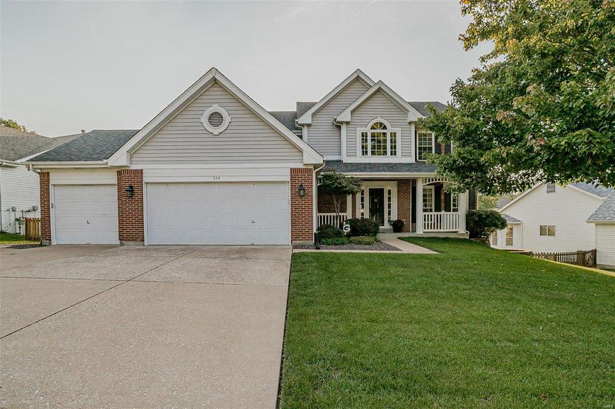*No Showings until Open House March 1st 1-3*
3 words-PRIDE OF OWNERSHIP! The moment you walk into the 2 story foyer you'll immediately notice this home has been kept in immaculate condition. The entry leads to formal living room or family room which is open to a recently upgraded kitchen. The kitchen features tons of cabinet space, granite countertops, breakfast bar, under cabinet lighting & an elegant backsplash. Family room has built in bookshelves & a wood burning fireplace. Off of the kitchen you can access your beautiful maintenance free deck which overlooks one of the neighborhood lakes. Upstairs you will find 4 bedrooms and 2 full bathrooms which includes the master suite. Master suite features walk in closet, duel sink vanity and separate tub & shower. The basement is partially finished with rec room, bonus room, wet bar and a walk out to your fully fenced in yard! Basement also features extra storage. If all that wasn't enough this home also features a large 3 car garage.