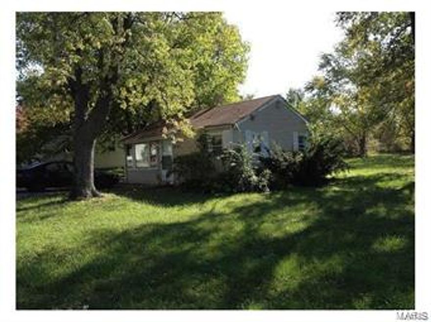 Investors or Home Builders, major rehab or tear down & rebuild.  Great location on this lot in Arnold just of 141 Hwy.  There is a home on property which is a level lot.  Property is Being Sold AS-IS.  Seller has never occupied the home, seller will not perform and inspections and/or municipality inspections.  Enter at your own risk.  Buyer "will" be allowed an inspection period for buyers informational purposes only so do not ask seller to make repairs.