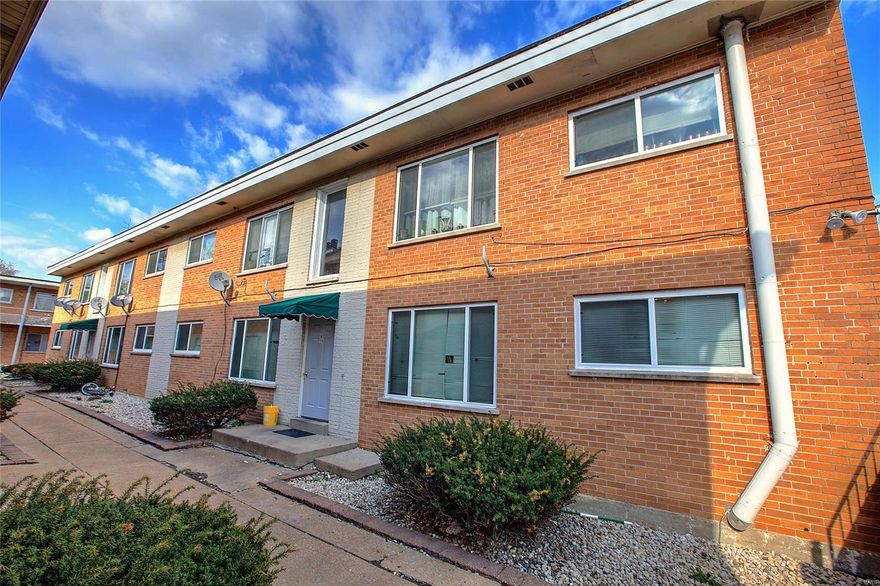 10751 Page is a 24 unit apartment complex comprised of 3 eight family buildings. There are twenty 2BR/1BA units and four 1BR/1BA units. The property is located minutes from Westport Plaza, near retail shopping and restaurants, and very close to public transportation and major highways. The individual units feature: hardwood floors, desirable floor plans, forced heat/central air, updated electric, copper plumbing, and on-site laundry. The complex is fully leased, and has had a stable tenant base with over 95% occupancy for the past several years. This is a turn-key investment opportunity and would be a great addition to any portfolio.