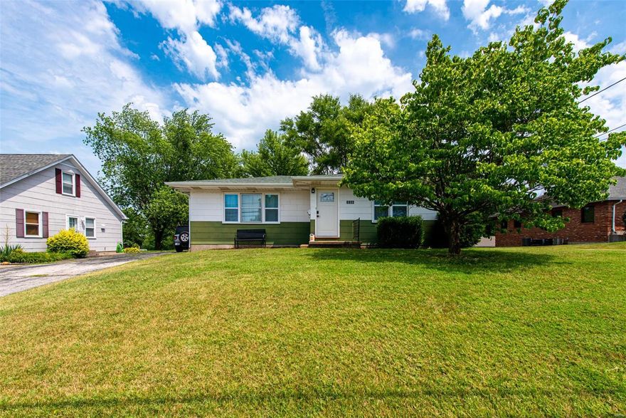 Update Ranch in Washington. Newer, windows, doors, upgraded electric, newer roof, Hardwood floors, new cabinets and update kitchen, all appliances included.  This house is in great shape and move in ready.  Full walk up basement, Spacious Sun room, park like back yard.  Finance USDA, VA, FHA, etc.