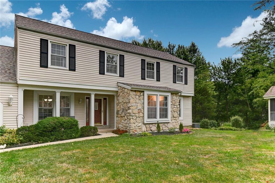 This fabulous 5 bedroom 4 bath Parkway West home has so much to offer including fresh neutral paint and newly installed vinyl plank flooring throughout the main level. The entry foyer is flanked by the spacious living room and dining room area with beautiful
millwork opening to the two story great room with stone fireplace. The open flow of this home continues with the updated center island kitchen with new quartz countertops and backsplash. The breakfast area has access to the expansive deck with views to the large backyard and common ground area. The Main floor master bedroom suite includes a beautifully renovated bathroom and walk in closet. Another bedroom and full bath complete the main floor. Upstairs has three generous bedrooms, a full bath and an extra bonus room with many potential uses. The lower level walkout boasts with 1500 sf of finished space with a stone fireplace, full bath and full kitchen. The largest floorplan in the subdivision and on a cul-de-sac!