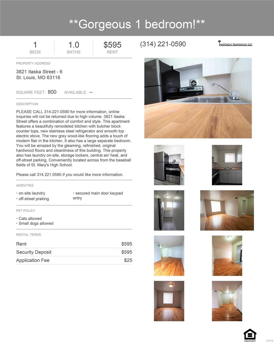 St Louis Add - Residential Income