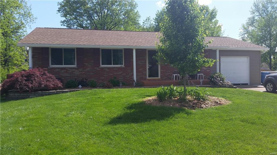 Come see this charming 3 bed home located in great neighborhood. Home boasts hardwood floors, 3 bedrooms on the main level, large eat in kitchen, and two separate living spaces on the main level. Basements holds large living area or rec room, along with ample space for storage and a half bath. Outside enjoy the covered and screened in porch, or venture further out, to the large patio. Home sits on well manicured lot that is privacy fenced and larger than other lots in the area.Also features new roof, gutters, soffits, fascia,and windows. Schedule your appointment today!