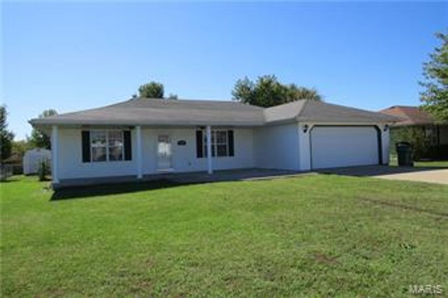 This spacious 3 bed 2 bath home is EXACTLY what you've been looking for! With almost 1600sf of living space, this newer build, maintenance free home offers an open concept floor plan with cathedral ceilings, neutral paint colors/flooring, & tons of natural light flowing through the windows. The split bedroom floorplan has the master on one end & the 2 guest rooms/main bath on the other. The large master suite has a walk-in closet & a good sized bathroom, & the guest rooms have double door closets large enough to hold a 6 drawer dresser - so there's plenty of storage! The dining area easily accommodates a table/6 chairs & looks out through the sliding glass doors to the fully fenced backyard with a 2 tier deck (perfect for entertaining) & storage shed (great for storing lawn equipment, bikes, & off season items from the house)! From the welcoming front porch which is the first thing you see, to the updates that you might not. this home is perfect for discerning, value conscious buyers!