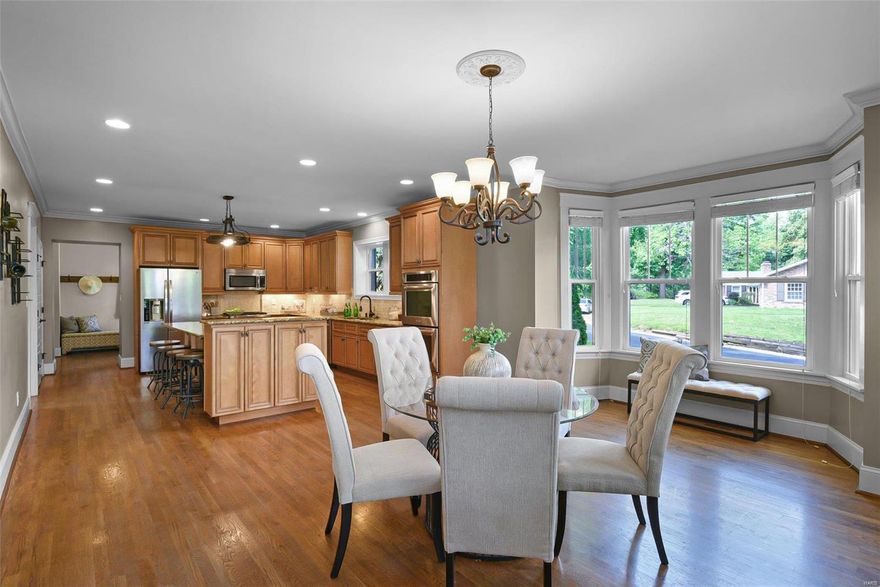 *PRICED BELOW APPRAISAL VALUE* Acquire instant equity with this Glendale oasis on 0.76 acres which includes a stately 2.5 Story Home, 3-Car Garage, POOL and Expansive Driveway all in KIRKWOOD SCHOOL DISTRICT (RANKED TOP 5 HIGH SCHOOLS IN MISSOURI). Entering the foyer, you will find a 3-story staircase in the heart of the home. The main floor is perfect for any social gathering with an expansive updated kitchen and multiple living spaces to gather friends and family. On the second floor, you will find hardwood flooring throughout with a master suite, 3 additional bedrooms with oversized closets, an additional full bathroom and the laundry room. On the third level, you will be delighted to find additional space for a possible 5th sleeping area, office or multi-use recreation area. The walk out basement is ready for the new owner to make their own. Beyond the aesthetic of this beautiful home, you will be pleased to know the roof, HVAC and pool have all been recently replaced or refreshed. Additional Rooms: Mud Room