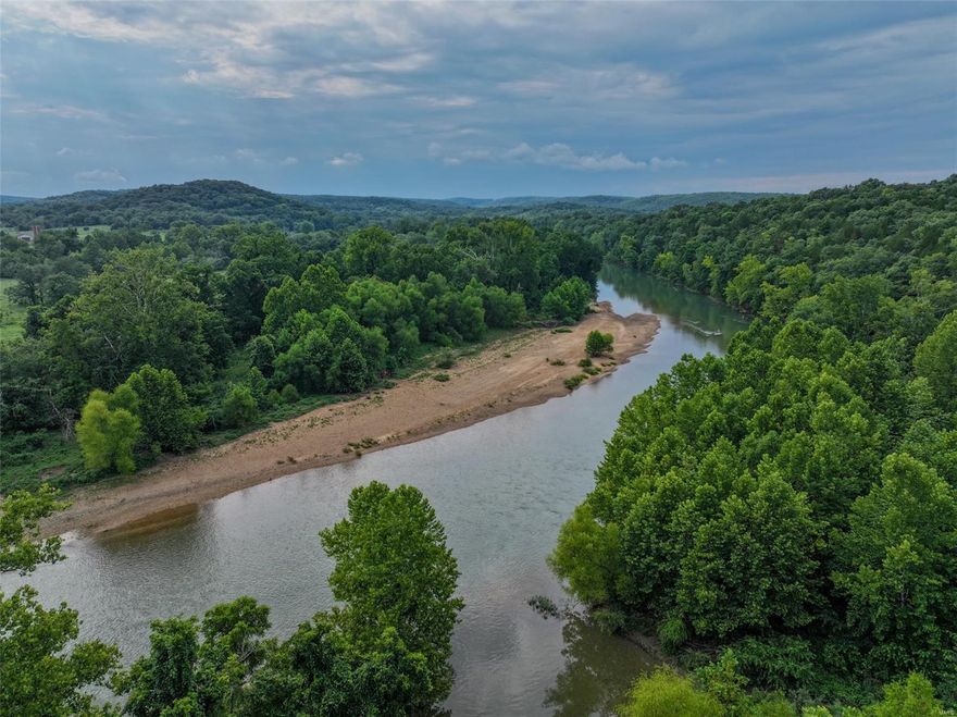 This 260.47+/- tract is the perfect blend of seclusion and practical amenities. Located at the end of Watson road it lies less than 2 miles from Sullivan city limits. With Stater Creek and over one mile of Meramec River frontage, the farm provides stunning views and endless recreational opportunities. The river access ranges from a gentle walking path to a gravel bar to bluffs overlooking the river below. Equipped with a well and electric, and featuring a large Morton building, the property is ready for various uses and storage options. It is fenced and cross-fenced for cows and horses, and includes an elevated building spot that is located out of the flood plain. Adjacent to Meramec State Park, this property is ideal for hunting, farming, livestock, recreation, and potential commercial activities on the river. Whether you're looking to expand agricultural operations, create a private retreat, or enjoy the rich landscapes and recreational opportunities, this farm is a rare find.