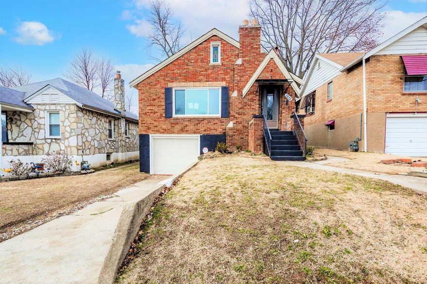 Beautifully Renovated Two Bedroom Solid Brick Ranch Home Featuring Off-Street Tuck Under Garage Parking, Brand New Architectural Single Roof, Energy Efficient Vinyl Windows, and Brand New Flooring Throughout! Gracious Foyer Entrance with Large Coat Closet leads to Spacious Living Room with Overhead Ceiling Fan Lighting, Beautiful Stone Fireplace, and Oversize Front Window allowing for Plenty of Natural Light. Separate Dining Room adjacent to Brand New Kitchen with Tons of Cabinetry, Granite Counter Tops, and Breakfast Bar Island with Pendant Lighting. Two Generous Size Bedrooms with Overhead Lighting and Large Closets share Updated Hallway Bathroom. Partially Finished Lower Level with Full Bathroom Perfect for Additional Living Space! Enjoy the Fully Fenced Backyard with Brand New Deck and Large Patio. Call Your Full Time Realtor for Questions or to Schedule Your Showing Today! *** Multiple Offers with Highest & Best due by Friday, Jan. 22 @ 5 PM. ***