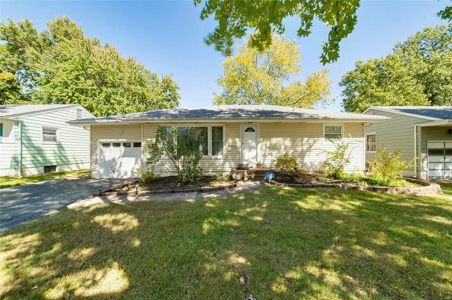 Welcome to this tranquil 3 bed 1 bath home in the heart of Florissant! With over 1,976 sqft of total living area, this property sits on a level lot and is surrounded by lovely luscious greens! As you enter, you will be greeted by your generously spaced living room, complemented by the stunning refinished wood floors throughout the main level! Your eat-in kitchen is accompanied by beautiful custom cabinetry! Your main floor master bedroom offers a very relaxing mood, while the succeeding bedroom is sufficiently spaced to cater to your needs! Your full basement has a sleeping area and plenty of space for you to enjoy which is ideal for a family room or a den/office! This home's striking feature is its deck which has a captivating view of the backyard and is perfect for outdoor family bonding! Don't miss out on this opportunity! Call us now!