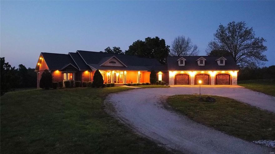 105ac +/- estate located only 8 miles from PB in Butler Co. Exceptional farm offers a mixture of improved pasture and woods all fenced on 6 strand wire & welded steel posts, brimming with wildlife and ideal for livestock. A sprawling home quality finished with beautiful detail offers 4 suites in addition to the spacious master. Ideal for entertaining and family life, with 3 bedrooms on the main floor as well as an office, dining, and chef’s kitchen highlighting a cathedral family room. 

   A walkout basement offers 2 additional suites plus kitchenette, separate w/d h/u, and 2 tuck under garage stalls providing generous work and storage space. The amenities in the home are too numerous to list.  

Matched outbuildings include 80x40 barn, a tack and feed shed, plus livestock shelters to keep your critters protected from the elements.

This unrestricted tract of land has prime potential for development as the area continues to grow. Opportunity for estates like this are rare. Additional Rooms: Mud Room