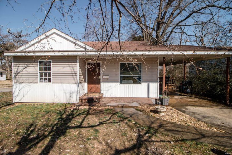 Stop renting! Payment less than rent. This adorable home sitting on a corner lot, fenced (privacy) backyard is perfect for 1st time buyers. No down payment to qualified buyers. 3 bed, 1 bath with updated flooring and newer CHA.