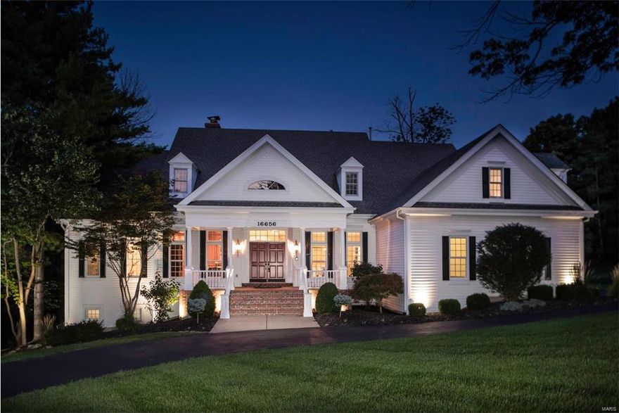 Private oasis on 2.62 acres this updated custom home offers beautiful features inside and out!  The main floor master suite includes a renovated luxury bath with heated floors & walk in shower, fireplace and private deck access. Extensive mill work, archways, transoms, built ins, and moldings add to the warm and gracious feel, yet enhance the features today's buyers require.  Spacious kitchen/breakfast room area, vaulted step down hearth room all overlook the beautiful new Veka low maintenance  deck, built in pool and private fenced lot!  Large screened in porch offers the perfect spot to enjoy all the seasons! 3 en suites on the 2nd floor with an apartment area over the garage with private access!  Finished walkout lower level complete with bar area, family room, full bath with custom steam shower and bedroom! Zoned HVAC, professionally landscaped grounds, 4 fireplaces! Impeccably maintained and in move in condition!