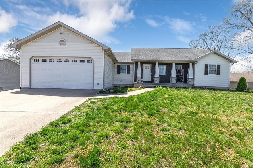 This home has it ALL! It is a huge 5 bedroom/4 full bathroom home with plenty of bonus area and an office close to Fort Leonard Wood in Osage Hills Subdivision. There is a tankless water heater and a BRAND NEW HVAC.  Plenty of space in the beautifully upgraded kitchen and living room for the whole family to hang out around the extravagant island or lounging within the open floorplan. You won't want to miss the unique master suite with gorgeous master bathroom, large closet and extra entryway to the garage. The main level is a split floorplan with two other bedrooms and a full bath as well as an office and laundry room. Downstairs is the home of two more bedrooms and two full bathrooms. There is a large great room and kitchenette with upgraded cabinets and countertops as well as a generous space that can be used for an exercise area or another family room/game room.  The spacious back deck is perfect for entertaining or watching the kids or animals play in the fenced in back yard. WOW! Additional Rooms: Mud Room