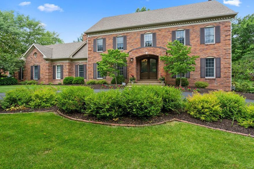 This Town & Country home has been totally renovated from top to bottom! Fall in love with this impressive 4 bed/5 bath brick home w/over 5000 sq. ft.  Refinished hardwood floors throughout the 1st floor. Gather around the large island in the eat-in kitchen with gorgeous honed granite, high end stainless appliances and a touchless faucet. The family room with gas fireplace, built-ins, and wet bar steps down into a spectacular sunroom with gas fireplace, walls of windows, cathedral ceiling and heated tiles-perfect for entertaining.  Formal DR, office and laundry room complete the 1st flr.  Upstairs boasts a spacious master BR, with walk in closet & en-suite w/heated tiles, free standing soaker tub and updated double vanity.  3 additional BR and 2 baths upstairs. Finished LL with custom bar, media/game room, fireplace & full bath.  Room for possible 5th bedroom.  Top rated Parkway schools, easy access to highways, closes to shopping & dining makes this  a place you’ll want to call home! Additional Rooms: Mud Room, Sun Room