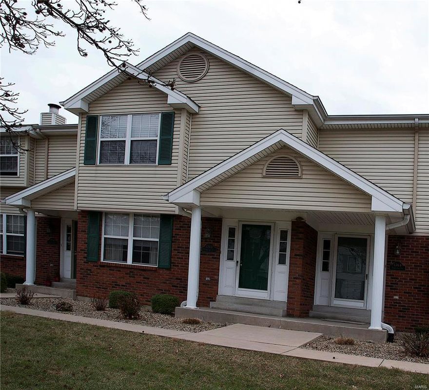 Conveniently located, 2 bedroom, 2.5 bath townhouse including spacious, eat-in kitchen with all appliances included, wood burning fireplace, ceiling fans, new granite counter and backsplash, and new cooling and heating system. New floors in Carpet and Laminate.  There is a sliding door leading out to a private deck and 2 car garage attached garage with opener. You can also enjoy the subdivision club house, pool, and tennis court. Location: Other