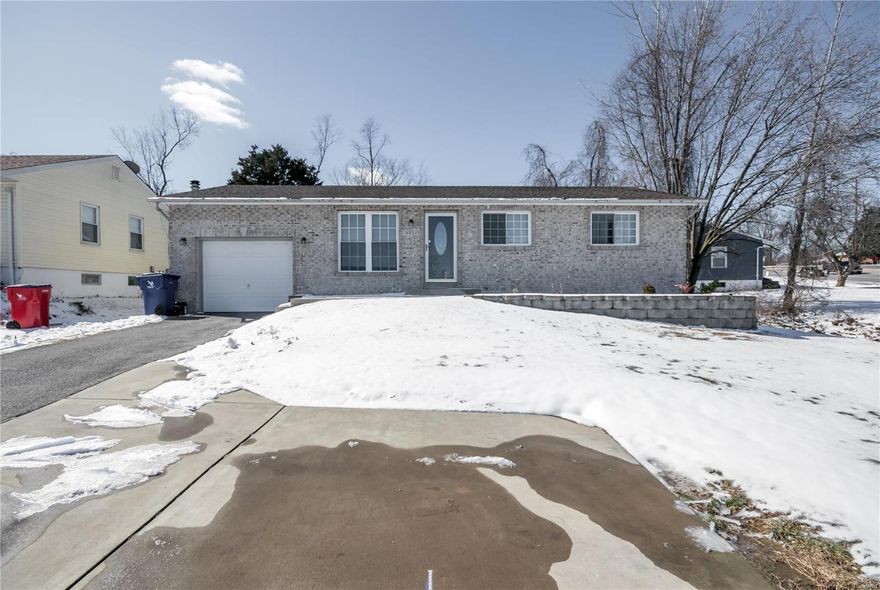 PRIME LOCATION! This charming home sits on a large corner lot and is loaded with updates. As you enter this home you will experience the true pride of homeownership! Enjoy the beauty of newly installed wood engineered floors which flows from the living room into the kitchen. There is no need for the family to be separated during dinner, as the open concept allows you to stay connected with the living area. You'll also go head over heels for the custom designed sliding closet doors! Additional perks are updated bathrooms, fixtures, windows and a partially finished basement with a 1/2 bath. Words cannot describe the beauty of this home! It is truly a MUST SEE!!!