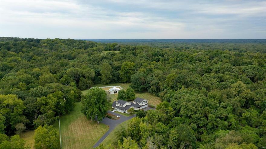 Welcome to an exquisite 3.3 equestrian estate gracefully cradled in the picturesque embrace of Wild Horse Creek Valley,renowned as the Gold Coast of Wildwood.This remarkable property boasts a sprawling 5+bdrm residence,Fin LL,creating an abundance of living space that graciously accommodates both family& guests.Nestled conveniently close to the vibrant Chesterfield Valley,this estate provides effortless access to a plethora of amenities,ranging from shopping & fine dining to a diverse world of entertainment options.For those w/deep appreciation for nature & the outdoors,this estate is a gateway to the expansive beauty of Babler State Park.Over2,400 acres of breathtaking natural landscapes and 6miles of dedicated equestrian trails await,providing an idyllic retreat for horse enthusiasts&nature lovers alike.Easy access to Spirit of STL airport.Discover the epitome of opulence &serenity as you immerse yourself in the exceptional ambiance of this equestrian estate.6.383 LOT SOLD SEPARATELY Additional Rooms: Mud Room