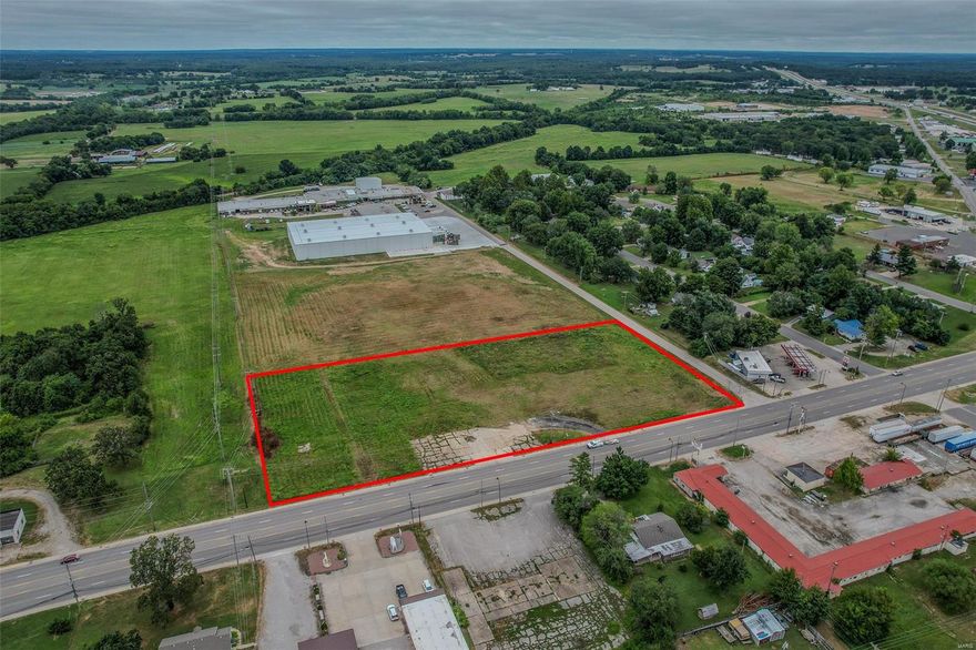 Prime Commercial Land Opportunity!  Discover the potential of this 3.93-acre parcel of vacant commercial land, perfectly situated on Route 66 / Elm Street in Lebanon.  This lot offers an ideal location for a new business.  With its prime location close to Mercy Hospital and the Lake Regional facility you're guaranteed high visibility and easy accessibility!  Whether you're looking to develop retail space, office buildings, or a service-oriented enterprise, this property provides the flexibility to bring your vision to life. Don't miss out on this exceptional opportunity to establish your business in the thriving Lebanon community. Location: City, Corner Location, High Traffic