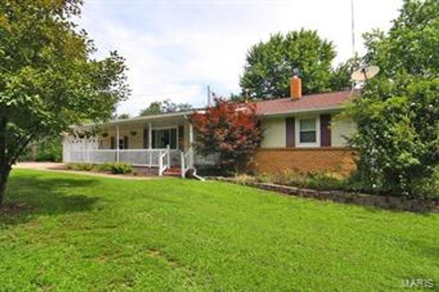 Secluded ranch home featuring gorgeous views, mature trees and home upgrades including roof, windows and electric.  Kids will love the large yard and treehouse.  Comfortable living with large open rooms.  Home warranty is included.