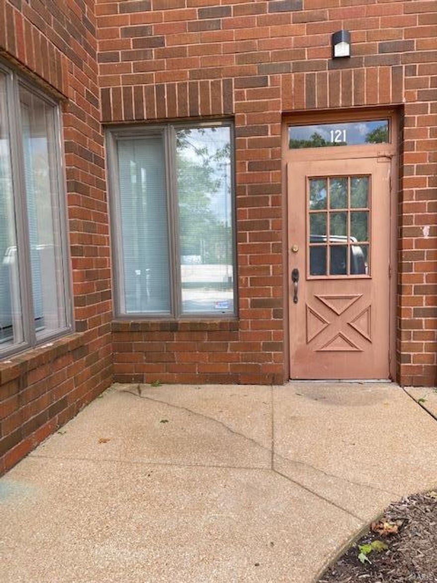 Here is your chance to get into this attractive Chesterfield location for $550 per month including all gas, electric, water and sewer (phone, cable, internet is not included). The new tenant will have separate entrance in the back of the building (rear parking lot), two rooms suite, and will share the bathroom with the neighboring business. Perfect for a small professional office. The space is for lease in as is condition, the landlord (sub lessor) will not pay for any repairs or improvements. Location: High Traffic, Retail Center, Suburban