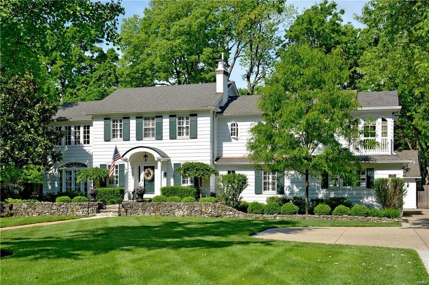 This stately home within walking distance to downtown Kirkwood has been meticulously updated yet has maintained its original architecture & style offering incredible molding throughout. No detail has been left untouched. There are 4 generously sized BR, 3 full baths plus a custom painted powder room. From the moment that you enter this home, you know that it is a very special place to live. The gracious foyer offers one of 2 fireplaces offset by Travertine marble floor. The home office, sunroom, and family room  are great spaces as well. The gourmet kitchen offers high end appliances, a multitude of cabinets and opens to the new patio & lushly landscaped yard w/ fence & sprinkler system. MBR suite offers a quaint sitting room, many closets & bath. The 2nd floor features: bonus room & entertainment area, a laundry and more. This home is perfect in every way.  Don’t miss this incredible opportunity to own such a beautiful home.
Photos to be uploaded by noon 5/5