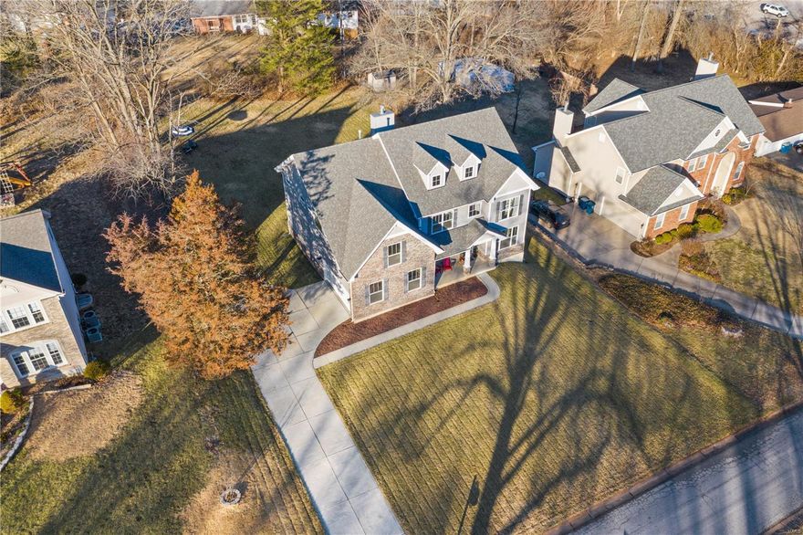 *Open House Sunday 1/23/2022 1pm to 3pm* Whoever said that you can’t have it all hasn’t seen this! Elegantly expansive, this almost new custom-built home with craftsman finishes gets the award for seamless, open flow, dramatic spaces for entertaining and the curated lifestyle everyone is searching for. A brilliant design allows for easy living; dual home offices with double French doors, a designer kitchen, two-story great room with statement fireplace, enormous primary suite with spa bath and huge closet. Finished lower level is the perfect retreat with bar, exercise room, full bath, game room and auxiliary room to use as a guest area or craft room and tons of storage. The gigantic back yard adds to the perfect picture. Ladue schools and close to MICDS and Burroughs. Minutes from Hwy 40, shopping, restaurants and entertainment and major employers. Establishing roots in a wonderful neighborhood – Brilliant. Additional Rooms: Mud Room