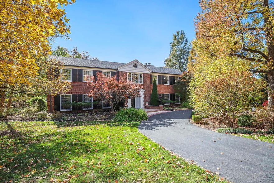 Spectacular 2-Story on a picturesque lot in the prestigious Briarcliff subdivision! 5 Beds, 3.5 Baths & 5300+ Sqft of living space, meticulously maintained with significant updates inside and out! 1st Floor offers formal Dining & large Living Room with WB fireplace, gourmet Kitchen with custom cabinets, granite, top of the line appliances: Sub Zero fridge & freezer, Viking 6-burner gas cooktop with SS hood; large island, Butler’s pantry, planning desk, large Breakfast Room, wet bar with wine fridge, custom Mudroom, Laundry Room and huge Family Room. 2nd Floor Master Retreat with double doors, custom walk-in closet with island & luxury Bath; plus 4 add'l Beds & 2 full Baths. Highlights: newer roof, zoned HVAC, wood floors, professional landscaping, security & irrigation systems, oversized attached 3-car side-entry garage & circular drive. Awesome screened-in porch & expansive patio within your own private sanctuary. This home is perfect for entertaining family & friends! Ladue Schools! Additional Rooms: Mud Room