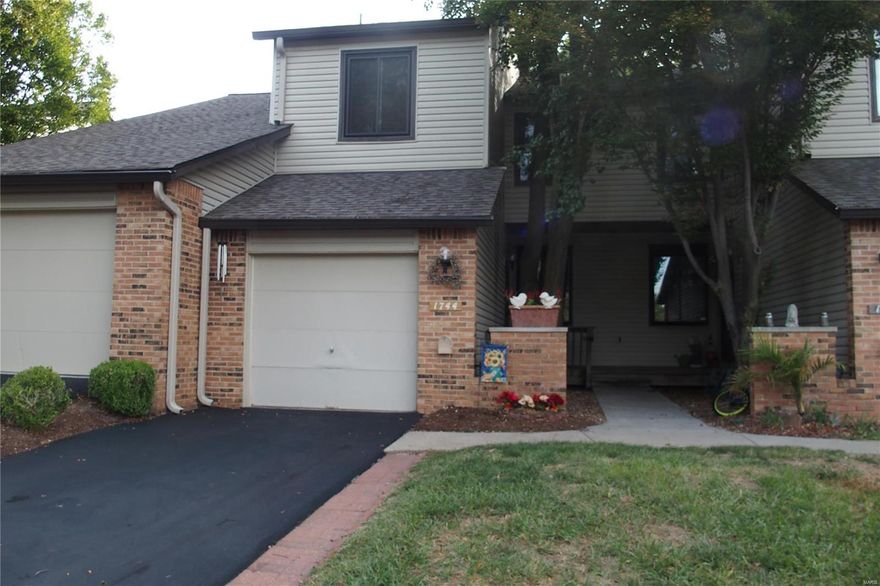 Enjoy Beautiful swimming pool, tennis court, clubhouse and walking path in summer months, then curl up by the fireplace when the weather changes. This Westport Crossing Condo is conveniently located near major highways and shopping. The main floor features eat-in kitchen, nice living room with wood burning fireplace and sliding door to the patio. On the upper level find a  large master bedroom with triple closet, second bedroom with walk-in closet, loft can be office or family room, and full baths. Lower level has family room, office, and laundry room with washer/dryer hook up. Attached one car garage.
No show till open house Sunday Sept 29 1-3. Location: Suburban