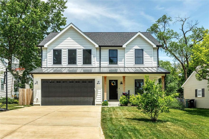 Beautifully appointed and maintained 3-year NEW custom-built Kirkwood home with high-end finishes is sure to impress! The covered front porch perfectly complements the home’s modern farmhouse style. Upon entering you are greeted with pretty herringbone floors, custom millwork, spacious entry foyer and private office. The heart of the home is the stunning open floor-plan with plenty of natural light, Great room w/ shiplap flanked gas fireplace, generous Dining room and gourmet Kitchen with white/gray shaker custom cabinetry, quartz counter tops, kitchen-aid appliances and 10 ft center island. Upstairs you will find 4 generous bedrooms & 3 full baths, including a serene & spacious primary suite. A finished lower level has an additional bedroom, full bath, & rec room which creates wonderful living space for all ages. The outdoors offer the perfect blend of relaxation & entertainment with a charming 19x13 screen porch, fire-pit area and fenced backyard. Welcome to your dream home!