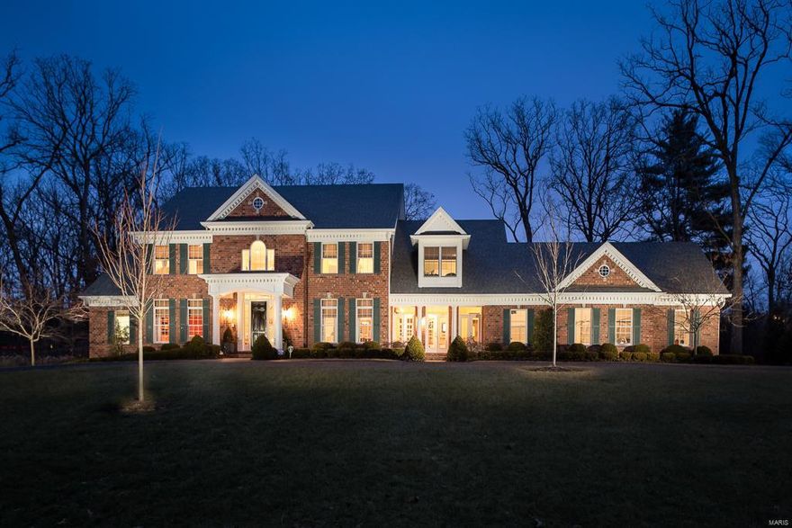 BIG PRICE REDUCTION!  Immersed in detail, find soaring ceiling heights with custom detailing on all levels, custom casework, gleaming hardwood floors and designer fixtures throughout this 8 yr old custom home situated on one lush acre.  Well-appointed with formal din rm, wood paneled den, 2 story grand entry with curved staircase, and light filled great rm with wet bar.  Custom kitchen with 2 islands, granite, high end stainless appliances, and breakfast area adjoin the large hearth rm with many windows, stone fireplace, custom built ins and 14 ft barrel vaulted wood ceiling.  The luxury master suite has his/her vanities and custom closets, dual head shower, whirlpool tub and gas fireplace.  A guest powder rm, mudrm with bath and back staircase complete the 1st floor.  Upstairs find 2 bedrm suites and 2 bedrms with jack and jill bath.  The partially fin low lev has bar/kitchenette, rec rm, 6th bedrm  full & bath.  A beautiful pool, patio with outdoor fireplace, 4 car heated gar & more. Additional Rooms: Mud Room