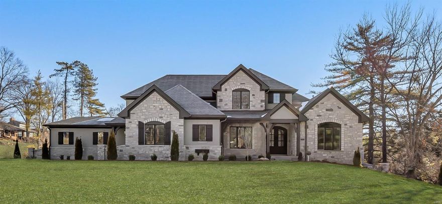 This will be a McKelvey Homes custom Market Home with a home from our Luxury Series. The Bellerive is one of our award winning luxury floorplans with over 4,300 square feet of space. Enter the home through the foyer to view the beautiful Great Room with 11' ceilings providing beautiful natural light. Through the Great Room you can view the Breakfast Room, Hearth Room, and Kitchen. This open floor plan homes gives the a beautiful flow through the home. The large kitchen is perfect for parties, with an expansive island with quartz countertops, and on the perimeter wall a cooktop with a beautiful hood. A Study is off the foyer in the front of them home, perfect for those who have to work from home now. Behind the study and the Great Room is the spacious Owners Suite and Owners bath. Upstairs has the step up Bonus Room, and three oversized Bedrooms, two are connected with a Jack and Jill Bath with separate vanities. A full bath is located near the other Bedroom. Additional Rooms: Mud Room