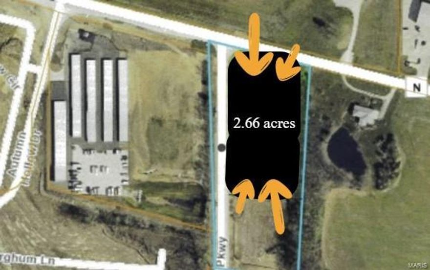 2.66 acres, part of parcel ID 4-0038-S008-00-0007.0000000 at Route N and 740 Welker Pkwy.

 Commercial
 Will Divide
 Pad Ready
 All Utilities Onsite
 Storm Water Detention Already
 Provided Location: Rural