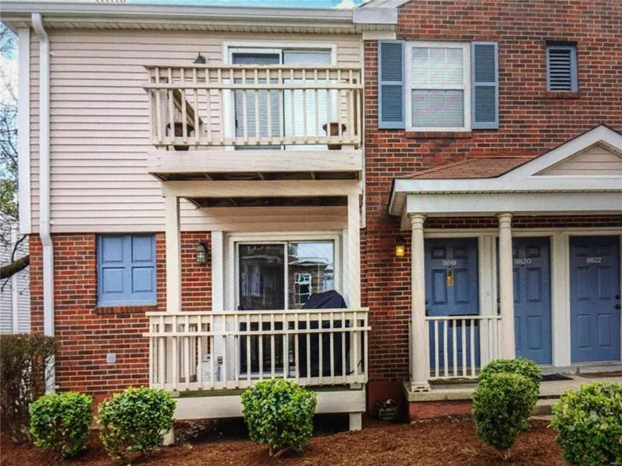 Location, Location, Location!! Sharp ground-level end unit, with Super Easy in/out to Brentwood Blvd. & minimal steps from parking to front door. TWO DECKS - one in front and another, more private deck on side near back, off 2nd bedroom. Super Clean and Well Maintained. Professionally painted throughout 8/20. New Microwave (8/20);New AC (2018);Newer laminate floors in Living Rm, Dining Rm & Kitchen;Newer Corian countertops,Bathroom Flooring,Range/Oven,Full-size Washer & Dryer & Ceiling Fans. Wood-burning Fireplace with lovely mantle in Living Room. Big-screen TV over mantle is included. All move-in ready and clean, clean, clean! Close walking distance to Brentwood Square Shopping Center (Whole Foods, First Watch, & more.) Enjoy all Brentwood Forest has to offer: 2 Swimming Pools,Tennis Courts, Walking Trail,Beautiful Clubhouse for entertaining. Easy access to major highways, close to public transport & many other amenities including Galleria, restaurants, shops & more.  Welcome Home! Location: Corner Location, End Unit, Ground Level, Suburban