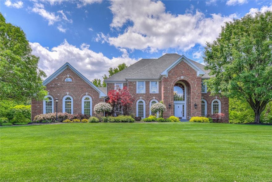 Meticulous, move-in ready 2 story home nestled in prime Clarkson Valley location. With 1 acre park like setting, this home will please your whole family. Upon entering, walk into seamless floorpan that is open, yet offers clearly defined space. The abundance of natural light warmly fills each room. Over 6000 sq. ft of living space, this home is packed with many great features. Highlights include:Custom kitchen w/ large island, designed for those who love to cook & entertain:SubZero refrigerator, under counter refrigerator/freezer drawers, dual ovens, granite counter tops: Planation shutters throughout: Vaulted Great room with fireplace: Sun room with heated floor:Home Office:Formal Dining Rm:Master bedroom suite w/dual walk in closets, private bath, dual vanities, heated floor, separate shower/tub: Secondary en suite bd rm: 2 additional spacious bed rms, w/ Jack n Jill bth: Finished Lower level:4 car garage, w/ secondary stairs leading to LL:Large rear covered patio w/ built-in grill. Additional Rooms: Sun Room