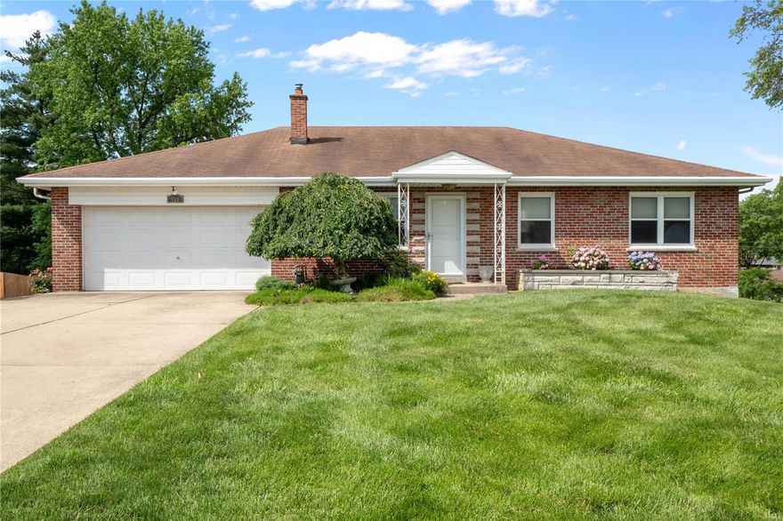 Charming 4 bedroom, 2 bath ranch home located in a cul-de-sac. Kitchen has custom cabinetry and granite counter tops. The walk-out basement is finished with a 4th bedroom, full bath and a rec/family area that leads out to nice patio and fenced in park like backyard. Stainless steal appliances. This well maintained home has been in the family since 1959. You don't want to miss out on this fantastic home