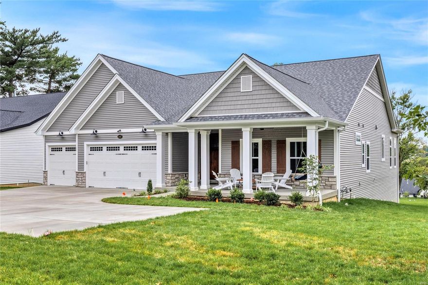 You have just discovered THE PERFECT HOME for absolutely everyone! No detail overlooked in this ranch style retreat. The main floor boasts EVERYTHING you need including laundry, while the lower level offers even more. Enjoy slow quiet mornings on the inviting front porch while you watch the sunrise. The dramatic Foyer offers a blank canvas for artwork , and leads you to the grand wall of windows overlooking a private SCREENED-IN PORCH, and coveted HALF ACRE yard. This home is ideal for entertaining, with a CHEF'S DREAM KITCHEN, oversized Dining Area, and Great Room with built-ins, speakers, and stunning hardwoods. The Lower Level has a Rec Area that has plenty of room for game nights and viewing parties, and two additional oversized bedrooms. Walk-out to a huge backyard where you'll enjoy beautiful sunsets for the rest of your days. You'll be in awe of the luxurious craftsmanship throughout PENTREX Development's latest masterpiece. When should we look for you?