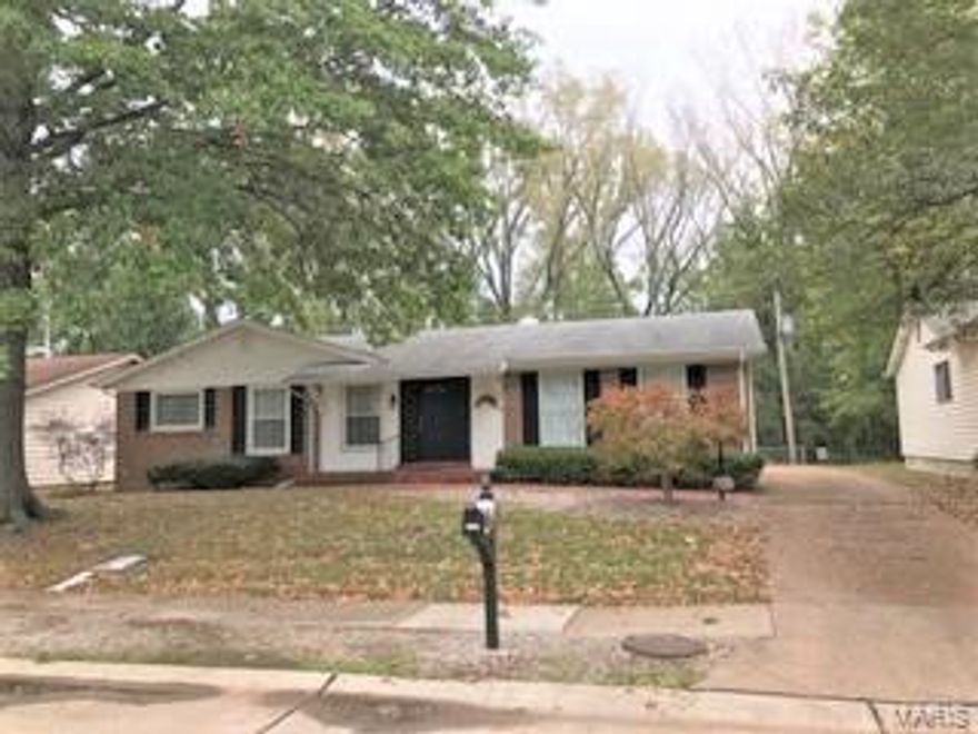 BACK ON THE MARKET-NO FAULT OF THE SELLERS! GREAT OPPORTUNITY FOR INVESTOR OR OWNER OCCUPANT WILLING TO DO SOME UPDATING.  SPACIOUS 4 BEDROOM, 2 BATH BRICK FRONT RANCH SITUATED ON OVER HALF ACRE LOT! ENTRY FOYER WELCOMES YOU INTO FORMAL LIVING RM DINING RM AREAS. UPDATED KITCHEN OFFER PLENTY OF WHITE CABINETRY, GAS STOVE, REFRIG & PORTABLE DW! PANTRY OFFERS EXTRA STORAGE SPACE! STACKABLE WASHER/DRYER SET UP IN KITCHEN CAN BE MOVED TO LOWER LEVEL.  COZY FAMILY RM W/PLANK HARDWOOD FLOORING FEATURES WOOD BURNING FIREPLACE  WITH MARBLE SURROUND - GREAT FOR THOSE COOLER EVENINGS AHEAD! NEWER HVAC SYSTEM REPLACED APPROX 7 YRS AGO! THERMAL REPLACEMENT WINDOWS & SLIDING PATIO DOOR! GOOD SIZED MST SUITE W/PRIVATE FULL BATH & WALK IN CLOSET! 3 ADDITIONAL GOOD SIZED BEDROOMS PLUS HALL BATH COMPLETE MAIN LEVEL. HUGE UNFINISHED LOWER LEVEL JUST WAITING FOR YOUR FINISHING TOUCHES! OS REAR ENTRY 2 CAR GARAGE! HOME BEING SOLD "AS IS", SELLER TO DO NO INSPECTIONS OR REPAIRS. ALL APPLIANCES ARE "AS IS".