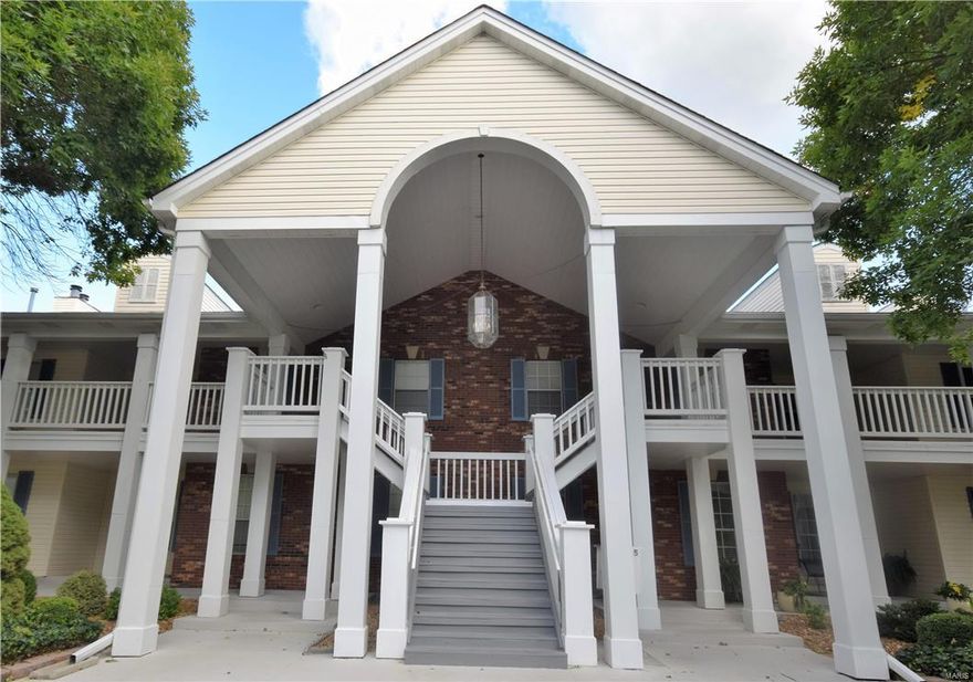 What an amazing deal! This ground floor condo is MASSIVE with over 2,000 sq ft of living area.  Condo features a stunning view of Lake Chesterfield from the unit’s own deck. Spacious living room includes a gas fireplace that leads into a large master bedroom, complete an enormous walk-in closet and master bath.  Hate the idea of parking outside or in a detached garage?  This is your home with an in-unit 2 car garage! If all that wasn’t enough, the condo even has a finished walk-out basement!  There are plenty of sidewalks for evening strolls, 3 pools on the premises including a kiddie pool for children or grandchildren, workout room, and rec center with pool table.  When you buy this condo - you’re not just buying a home, you’re buying a lifestyle!  Schedule your tour today! Location: Ground Level