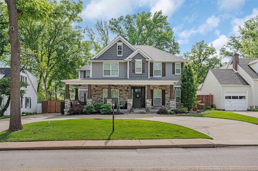 Welcome to this stunning two-story home, perfectly situated on nearly half an acre - a rare find in Kirkwood! With ~4000 sqft of living space, this home offers an ideal blend of comfort & elegance, thoughtful upgrades and high-end finishes throughout. 5 bedrooms & 4 bathrooms means there's room for everyone. The gourmet kitchen is a chef's dream, featuring pristine quartz countertops, a spacious kitchen island, & soft-close cabinets. The spa-like primary bathroom is a true retreat, complete with heated floors & a double vanity for ultimate luxury. The oversized detached garage includes a large loft space above ready to be finished. Could be perfect for a home office, studio, or additional living area. The fully fenced flat yard offers a safe & private space for outdoor activities, gardening, & entertaining. Lots of parking in circle drive! This home is a rare find, don't hesitate to schedule your showing today! Additional Rooms: Mud Room