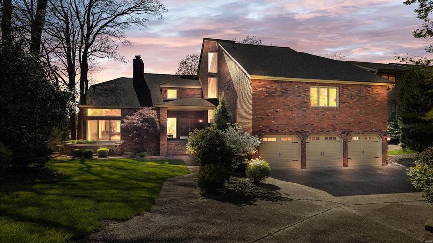 Welcome to paradise! Step inside this gorgeous 5 bdrm/4.5 bath home and enjoy the WOW factor that immediately greets you. Panoramic lake views stop you in your tracks throughout the home with floor to ceiling windows and plenty of entertaining space in this 5500+SF home. Kitchen boasts gourmet appliances, large island, walk-in pantry, and a VIEW. Large main floor area will provide ample space for your family and guests and you'll find the upstairs master with large ensuite to be the perfect retreat after a day on the water. Basement boasts 1100SF of additional space that is perfect for game time, family time, and downtime. Expansive outdoor area includes new professional landscaping throughout, sea wall/2021, private dock/2017, lakeside patio and fireplace, and boat lift. Did I mention the view? Wow! Wentzville Schools.