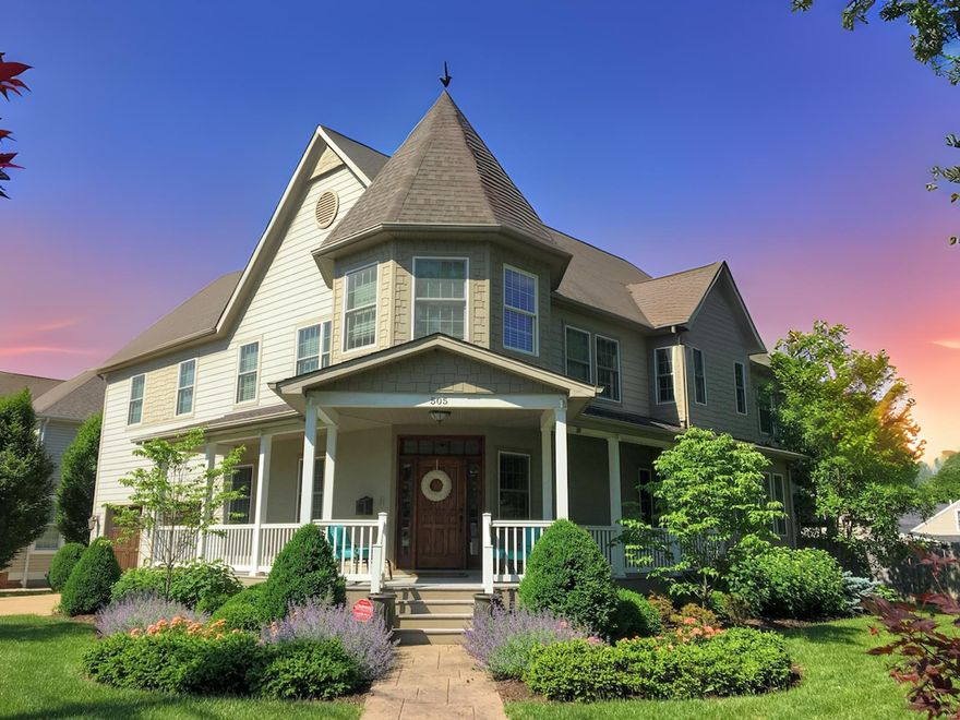 A rare gem in Kirkwood-nearly 6,000 SF of living space, designed with many luxury details. 
*The main level boasts a gourmet kitchen & breakfast room, separate dining room & butler’s pantry, along with an office and bedroom suite. The living room opens to a professionally landscaped, oversized lot with outdoor kitchen, shaded pergola, and fire pit.
*Upstairs you’ll find a deluxe primary suite with gas fireplace, balcony & newly renovated bath with double vanity, jetted tub, dreamy shower & heated floors. Two more bedrooms, a full bath, and flexible rotunda loft space complete this level.
*The lower level is an entertainment haven with a spacious family room, wet bar, another bedroom suite, and an acoustically-perfect theater room, furnished with AV components for your enjoyment.
*Notable features include geothermal HVAC, surround sound on the main level & patio, central vac, EV charging in garage & more. Walk to downtown Kirkwood, Magic House, KW Park-this residence is a must-see. Additional Rooms: Mud Room