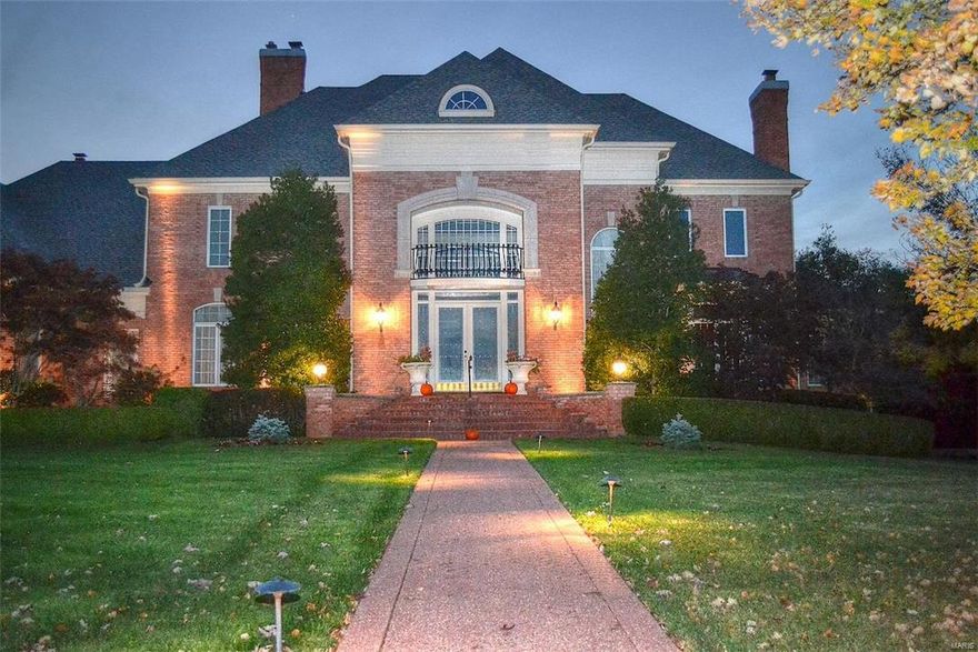 1145 Highland Pointe is Located in an Exclusive Enclave of Custom Built Homes in The Heart of Town and Country! 
This spectacular 1.5 Story home exemplifying elegance & comfort has over 8,750 sq ft of true living space customized for entertaining.  Special Features of the home include a Dramatic 2 Story Entry Foyer*Sweeping Staircase*Private Study*Formal Dining Room*Magnificent Great Room with a 2 Story Wall of Windows w/a Picturesque View of the Manicured Grounds and the Swimming Pool. 

The epicenter of the home is the gourmet kitchen w/ designer appliances - breakfast room and a delightful hearth room. The Master Suite is Joined by the Ultimate Luxury Bath*The Upper Level has 3 Guest Bedrooms w/ Private Bathrooms. The Professionally Finished Walkout Lower Level is Another World of *FUN* A Theater Room + Game Room  w/a Custom Built Bar + An Exercise Room/Sauna. 

Appointments Available Each and Every Day..Call Our Office For Yours...!!!