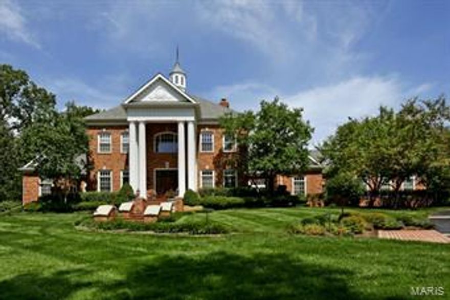 $100,000 PRICE REDUCTION!  Beautiful secluded 2.34 acre property on private cul de sac.  Over 10,000 sq.ft. of living space including walk out lower level.  Large gracious rooms.  Master suite with two baths, dressing area and adjoining study.  All baths updated.  Fabulous center island kitchen with Bosch, Subzero, Thermador, 2 dishwashers, butlers pantry and breakfast/hearth room with fireplace.  Adjoining 34' great room across rear of house with 12'ceiling height, fireplace, fabulous walk behind antique bar, bay window and French doors overlooking terrace and pool.  Four 2nd floor bedroom suites, 2 studies, finished walk out lower level, 4 fireplaces, three season room, pool, terrace, oversized 4-car garage and much more...