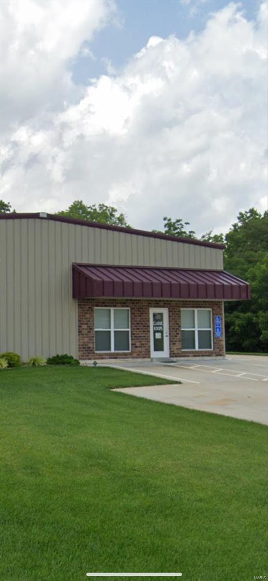 Built and completed 10/2012. Building has 5-inch concrete reinforced rebar floor catch basin for catching water and other spills. Interior is insulated and has 8 ft metal wall finished panels along the entire perimeter. Power is electric for HVAC (2 heat pups and 2 AC units and water heater which is 50-gal electric also). Has 2 Eco Bee thermostats that can be controlled by your phone. Power is 3 phase 4 wire 208/120 volt (with 2 electric panels 255 amps each). Overhead door is 12 ft wide by 14 ft high which is a Lift Master unit. Office is 8'x11'9" with current Century Tel internet. Single bathroom is 8'x10'3" with shower. Fiberglass wash sink in warehouse section. Building has 1 entry door and 2 steel exit doors. Property is completely sodded and has no seed. Driveway and parking areas are all concrete and was sealing in 2019. Location: Industrial Area