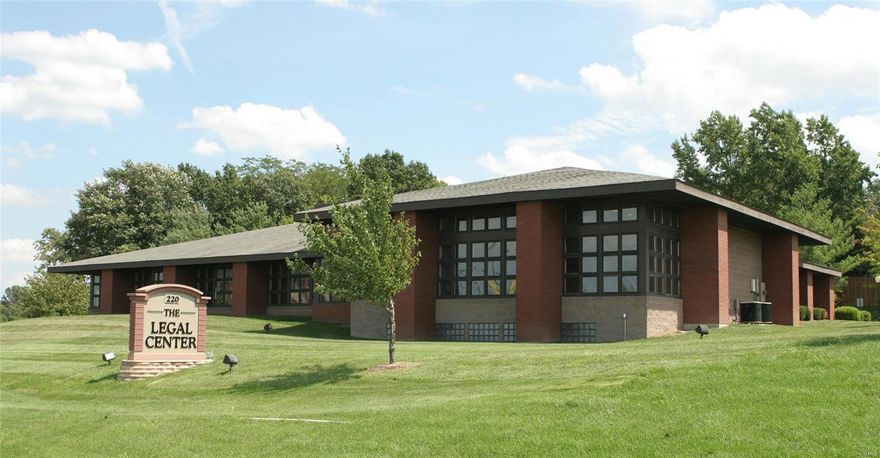 The Legal Center is a 7000+/-SF office building located at I-70 and Hwy 79 on 1.68+/- acres. Being a short distance from Wentzville and St. Charles, this building is in a premier location in St. Charles County. Currently occupied by several law firms, some since 2002, the building has been very well-maintained.

It includes various office configurations, modern amenities, and a private parking lot. Some amenities include a kitchen, several restrooms, a receptionist office, and a spacious conference room. Additionally, there is adequate storage in the climate-controlled basement. The exterior windows allow a lot of natural light into the offices. 

Between the location and layout of the building, this is a great opportunity. Additional pictures and information coming soon. Give us a call today! Location: High Traffic