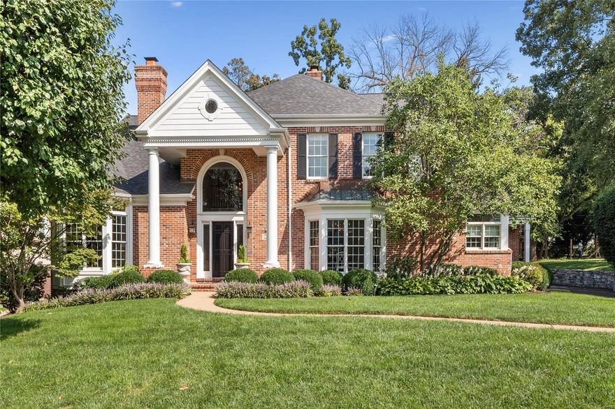 Unbelievable New Price $$$  Fresh new staging and freshened up thru-out. This blissful setting will attract buyers of every age group! Conveniently located in charming Deer Creek Woods. Attractive & Sophisticated 1.5 Story. Welcoming entry foyer w/rich tones & natural flow into Dining Room & a main floor office off the Main floor owner's Suite w/ fireplace. Elegant owner's suite Updated bath w/ spectacular chandelier & large walk-in shower. Lovely updated eat-in kitchen w/ spacious hearth rm. Main floor boasts high ceilings & comfortable atmosphere. Upstairs features 3 quality bedrooms, 1 ensuite & one jack & jill bath. Lower level is a beautifully appointed space for entertaining w/ large family rm plus extra bedroom & full bath. Main floor laundry & 3 car side entry garage. Private & serene level backyard w/ landscaped patio. 2 zoned HVAC replaced in 2016. Roof Replaced in 2013. Newer carpet & rich hardwoods throughout! Great Value in Reed/Ladue Schools. Enjoy Tilles Park.