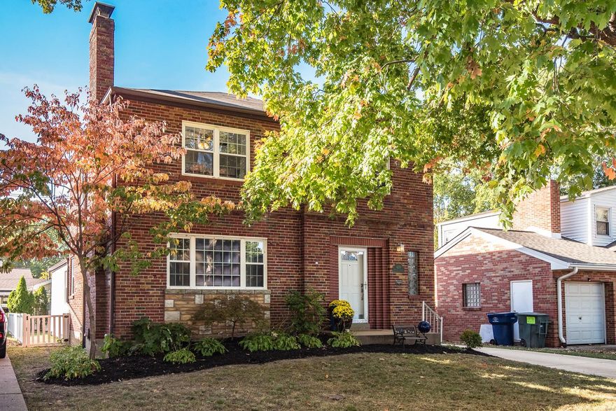 Coveted St. Louis Hills SHOW-STOPPER! This 2 story brick stunner is PRIMO proximity to Francis Park and SoCity shopping/local eateries! She offers 3 generously sized bdrms, a main floor 1/2 bth & a full bth upstairs. She beams w/ natural sunlight during the day & a cozy wood burning fire at night. HELLO FALL! French doors invite you, beyond the open dining room, into her main floor MEGA MIXED USE space-perfect for any lounging-gaming-entertaining-movie marathoning-snoozing desires. SO many ways to make her space perfect for YOUR needs. AND, an updated kitchen for culinary creations! Fido & Friends have a beautiful white fenced-in backyard while you grill, sip on your favorite libations or play with the little ones. There's ample off street parking so...the garage could be the "she shed" you've always wanted-YOU DECIDE! New HVAC/Furnace, Dishwasher & Grbg Disp-2020. New attic flue/Elfa organization-2018, AND hardwoods restored upstairs/stairway-2015! All of this & MORE in over 2000sf!