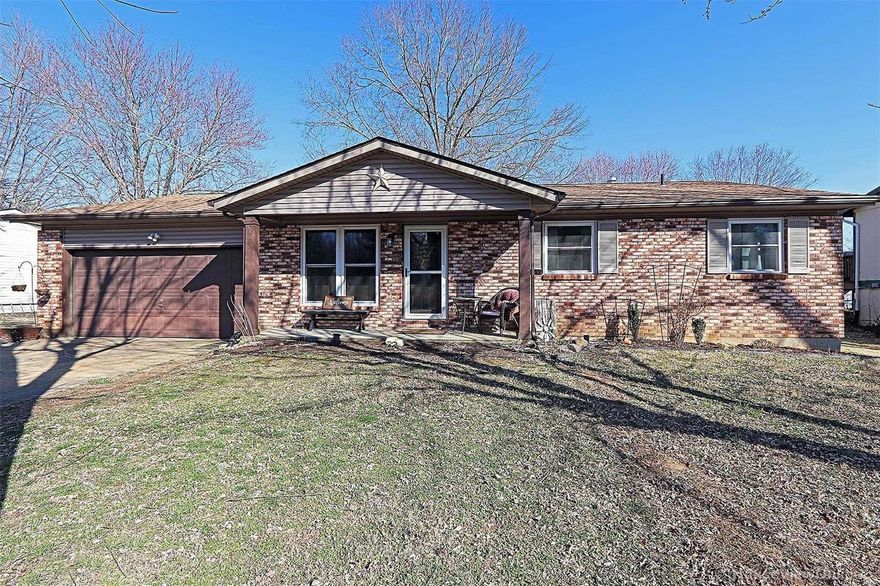Wonderful Location with a FENCED BACK YARD !  Yes...... this 3 bedroom 2 Bath Ranch is nestled in a quiet subdivision on the north side of Farmington.  Solid home with full unfinished basement and 2 car attached garage.  NEW WINDOWS, NEW FLOORING, TWO REMODELED Bathrooms, Spacious Dining along with a 5 year old roof.  Come see this home today !