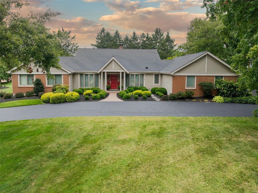Welcome to Your New Home. We do mean "new." Although 40 years old by the calendar, this beautiful, open, ranch residence has been totally renovated with an eye for excellence. Your friends and family will gather in the gorgeous white kitchen with its massive island and gas fireplace, It opens to the light-filled, vaulted-ceiling great room. Whether gathered around an additional fireplace to watch the game or stepping outdoors through the newly installed French doors to a covered deck and adjoining patio, it is a room for all seasons. The spacious, fully renovated primary suite with a vaulted ceiling and lux bath opens to the deck as well. While the main floor is fabulous, there is 1800 sqft of newly finished living space in the lower level including a possible fifth bedroom/office, full bath and charming wine room. The beautiful landscaping makes this home a private retreat on a one-acre lot. Make sure you take note of the list of improvements to his wonderful truly move-in-ready home. Additional Rooms: Wine Cellar