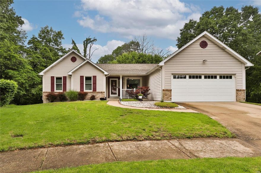 This is the one that you've been waiting for! Darling 3 bedroom, 3 bath ranch home on a cul de sac. This spacious ranch features a main floor laundry, large open great room with vaulted beamed ceiling and woodburning fireplace. Sunroom with beautiful views, large kitchen and breakfast room and so much more! The lower level is perfect for entertaining with a large family room that features a woodburning stove, large bar area that includes a wetbar, rec room with pool table (that stays with home), workroom area, bonus room that could possibly be used as a sleeping area and another full bathroom. HVAC was updated in 2018. Pool, clubhouse and tennis courts are included in the HOA. Sellers prefer to close first week of July. Additional Rooms: Sun Room