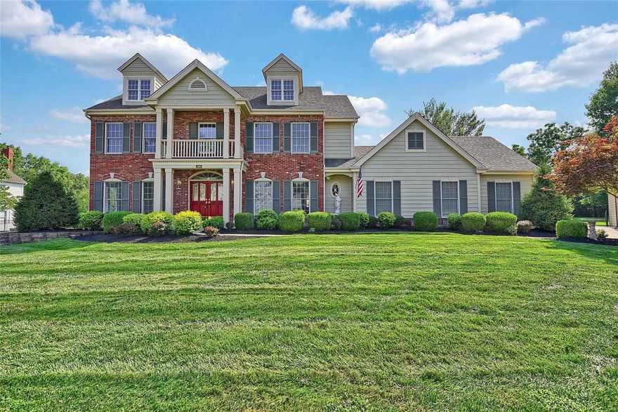 Welcome home to this OUTSTANDING 2 story, LUXURY home situated on over a 1/2 acre & located in a cul-de-sac! There is an OVERSIZED 3 car garage & an inground pool! This BEAUTIFUL home is located in the desired The Oaks on Kiefer Creek Subdivision! You will love the large, vaulted addition on the 1st floor that leads to the tranquil 40,000 gallon salt water pool! The pool is surrounded by a cool deck patio!The sizable yard beyond the pool is LEVEL & fenced! The main level has new H/W floors  & a SOARING, VAULTED great room adding to the open feeling of this AMAZING home! The kitchen has GRANITE tops, MARBLE flooring, an island & recessed lighting w/new led trim lights! There is also a LARGE pantry and a double convection oven. Stay comfortable year round w/ the 6 CASABLANCA ceiling fans, 5 sky lights & a wood burning FP! Upstairs you will find a LARGE MB suite w/ COFFERED ceiling! The LL is spacious & features a sleeping area, 2 CEDAR CLOSETS, dual HVAC systems & new hot water heaters!